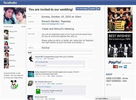 how to create a facebook party invite